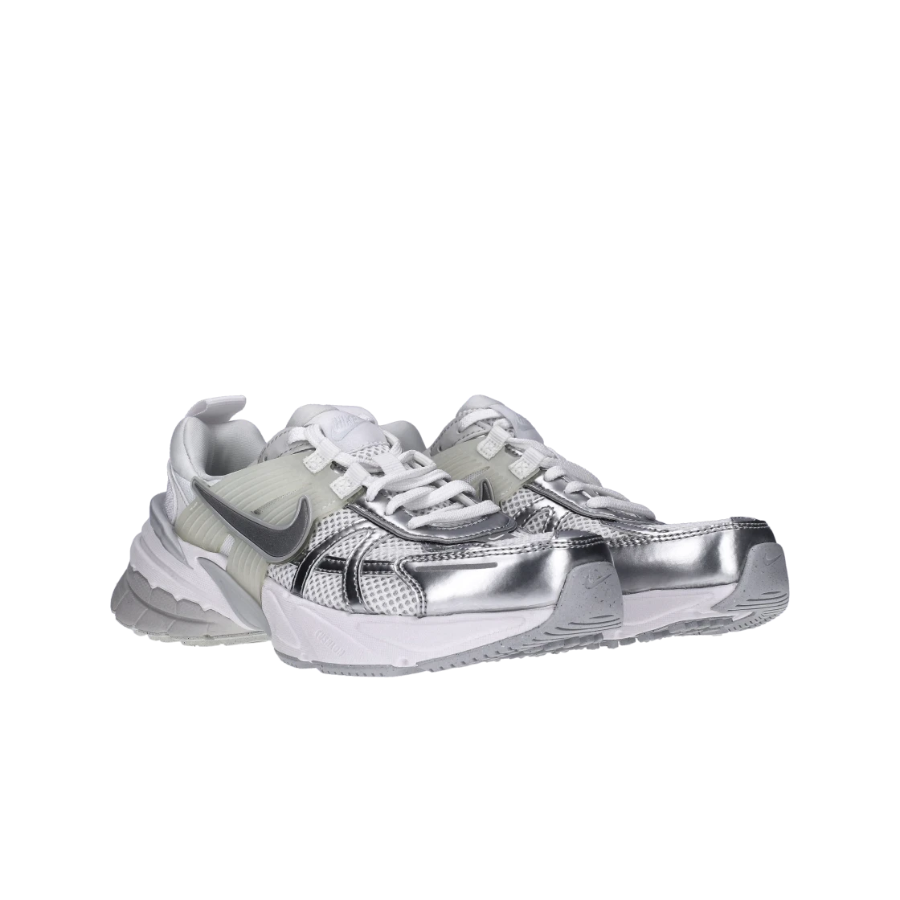 Nike V2K Run Metallic Silver White