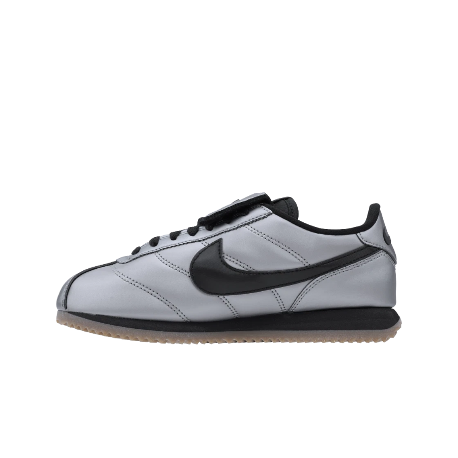 Nike Cortez Leather SE Metallic Cool Grey Black