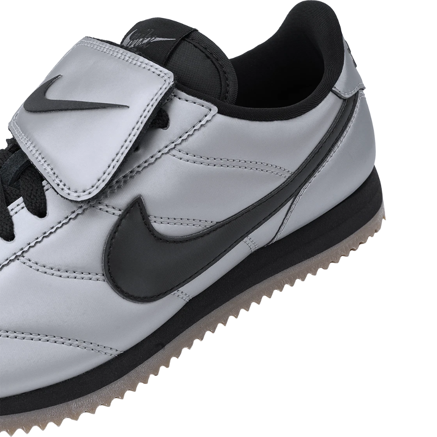 Nike Cortez Leather SE Metallic Cool Grey Black