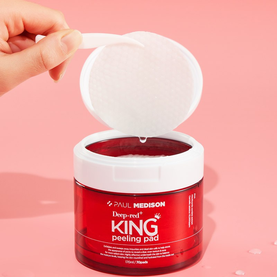 Paul Medison – Deep Red Tea Tree Peeling Pad, 170 мл