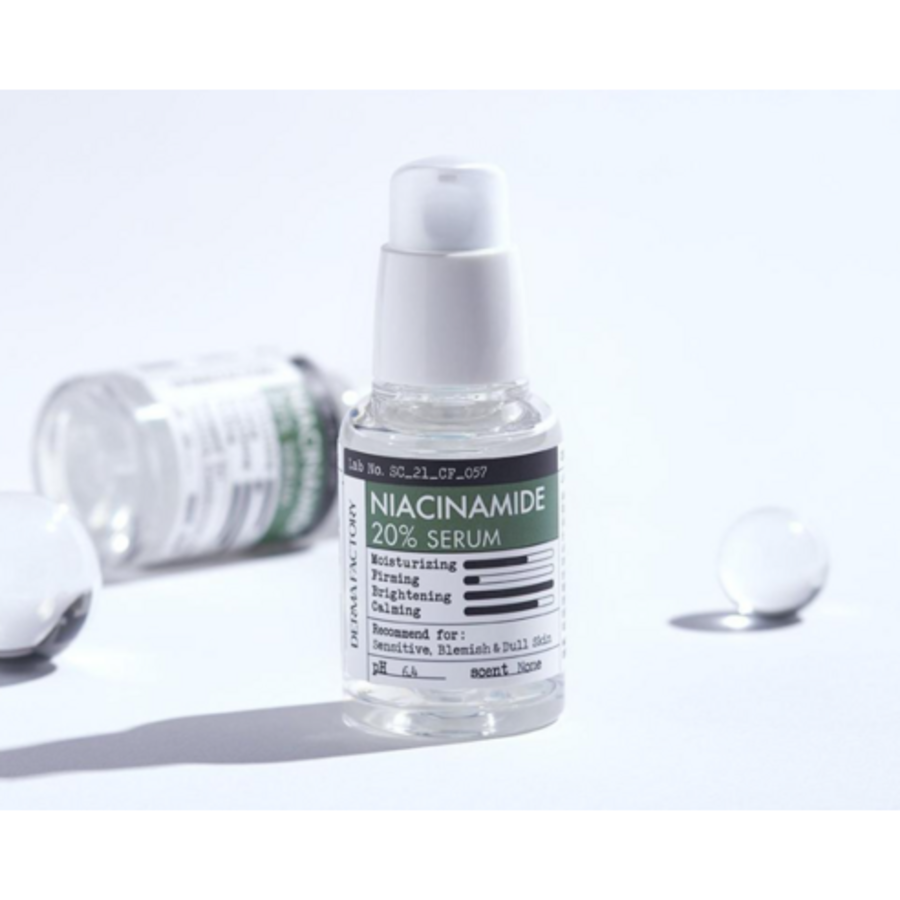 Сыворотка с ниацинамидом Derma factory 20%, 30 мл, 1 шт