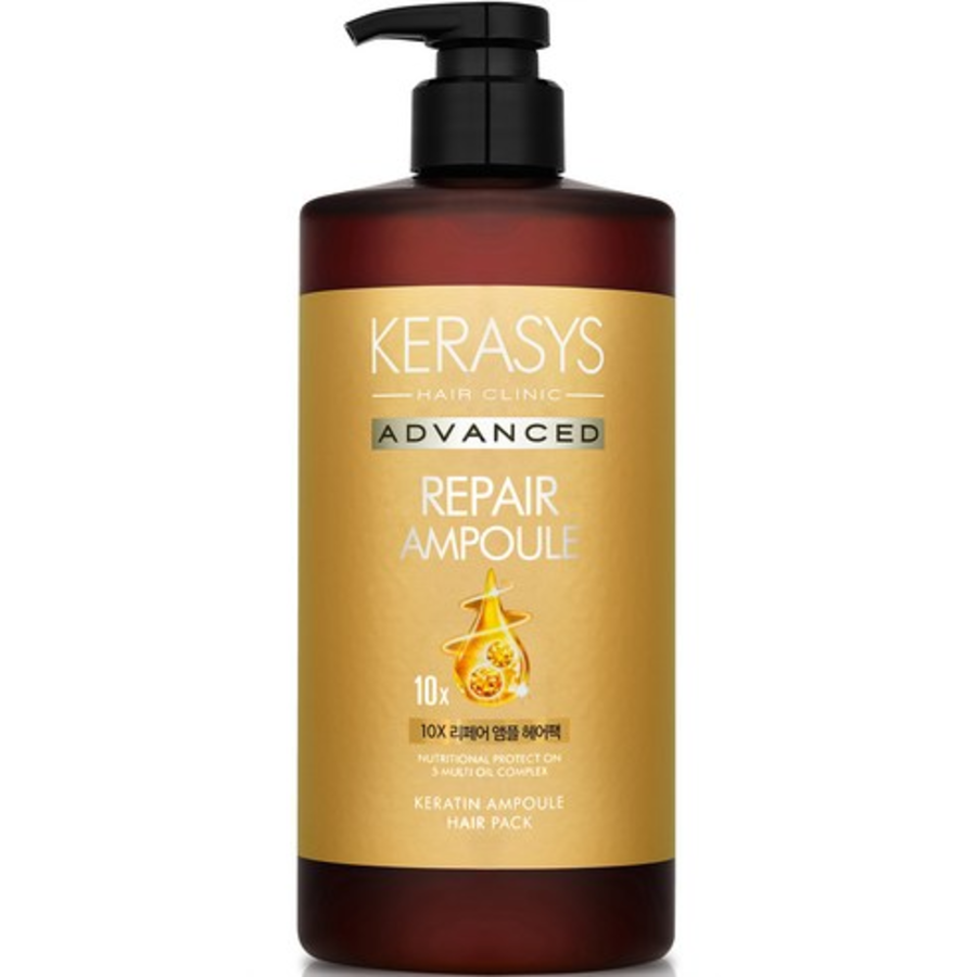 Kerasys Advanced 10-кратная ампульная маска для восстановления волос, 1 л, 1шт