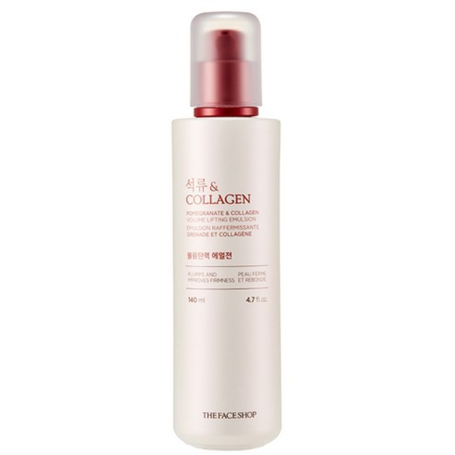 Эмульсия для придания объема и эластичности с гранатом и коллагеном The Face Shop, 140 мл, 1шт