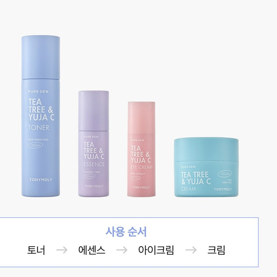 Крем для кожи вокруг глаз Tony Moly с чайным деревом и семенами Юзу, 30 мл, 1 г