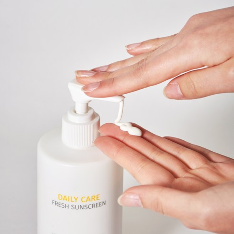 Свежий солнцезащитный крем Eunyul для ежедневного ухода SPF46 PA+++, 300 мл, 1 шт