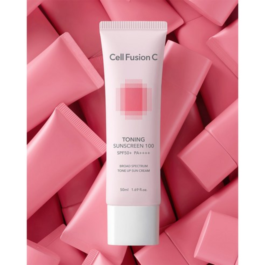 Тонизирующий солнцезащитный крем CellfusionC 100 SPF 50+ PA++++, 50 мл, 1 шт