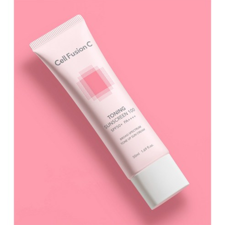 Тонизирующий солнцезащитный крем CellfusionC 100 SPF 50+ PA++++, 50 мл, 1 шт