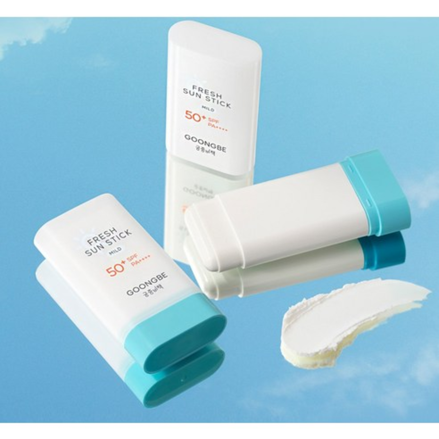 Солнцезащитный крем Gungjungbicheok Fresh Sun Stick Mild SPF50+ PA++++, 23 г, 1 шт
