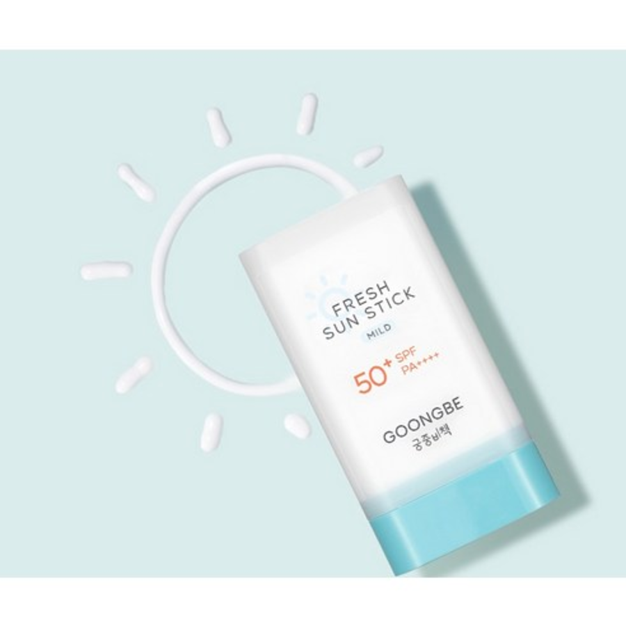Солнцезащитный крем Gungjungbicheok Fresh Sun Stick Mild SPF50+ PA++++, 23 г, 1 шт