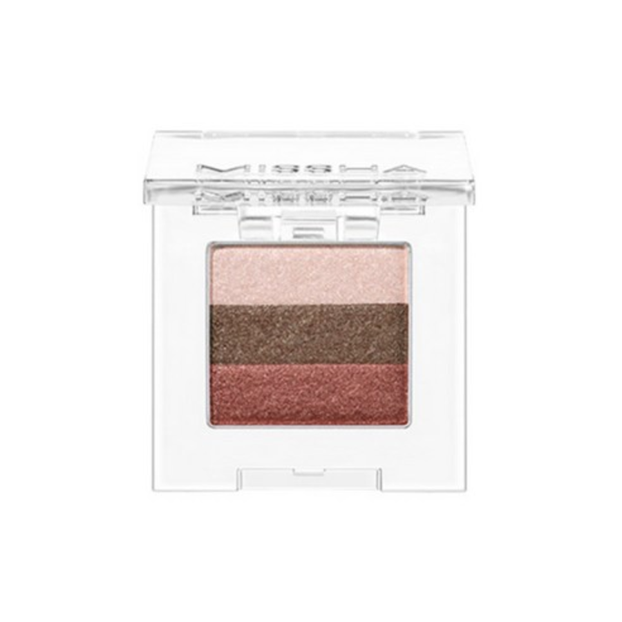 ТЕНИ ДЛЯ ВЕК MISSHA TRIPLE SHADOW, 2 г, №1 КОРИЧНЕВО-РОЗОВЫЙ (скидка -50%)