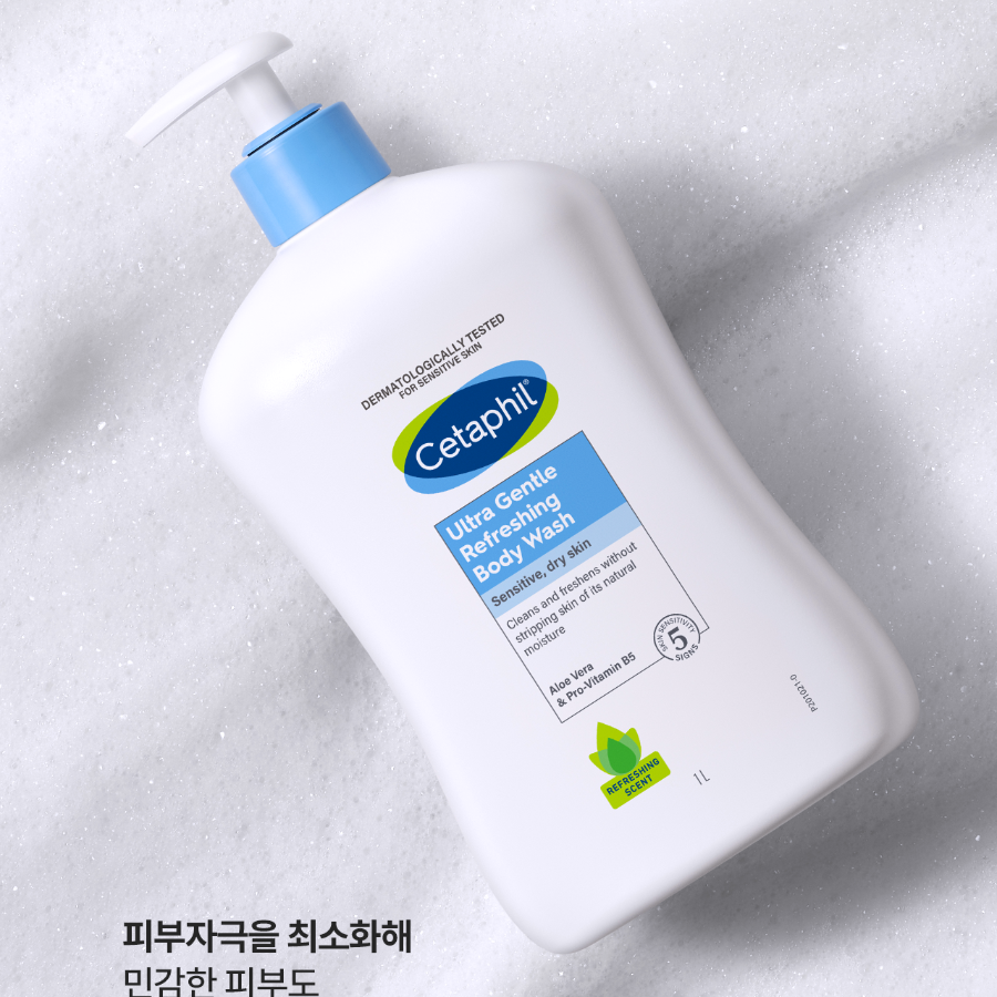 Cetaphil Ultra Gentle освежающий гель для тела, 1 л, 1 шт (скидка-41%)