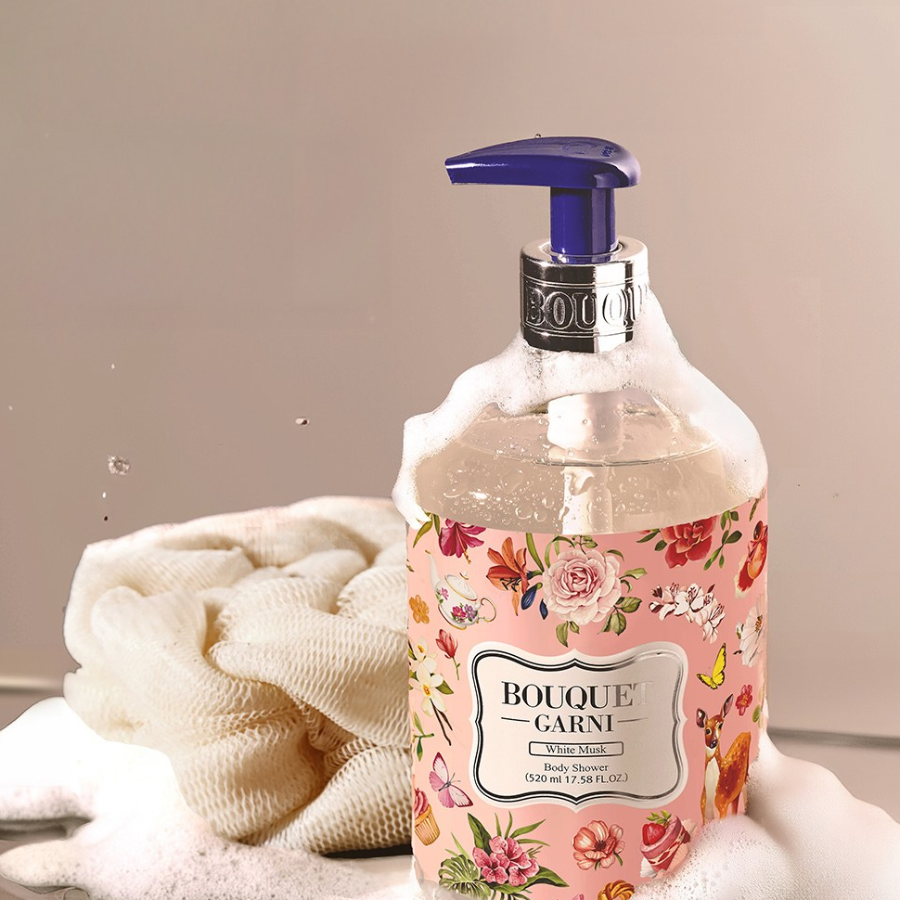 Ароматный гель для душа Bouquet Garni Белый мускус, 520 мл, 1 шт (40%
