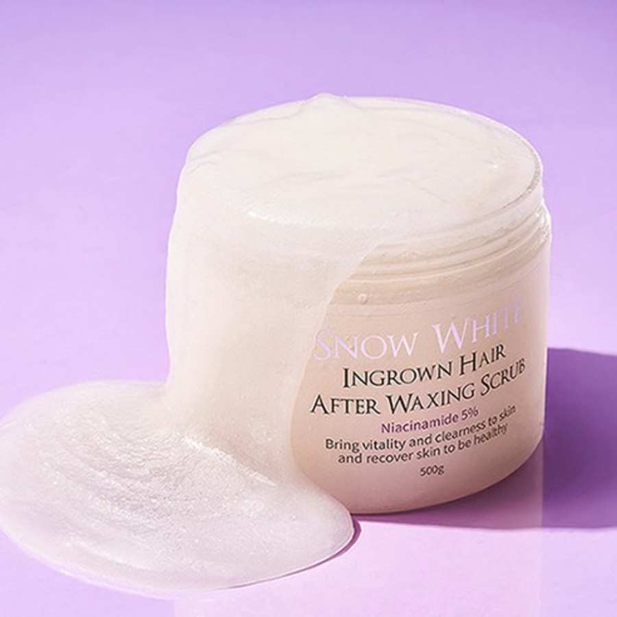 Beauty Recipe Snow White Ingrown Hair After Waxing Scrub – скраб против вросших волосков после депиляции, 500 г