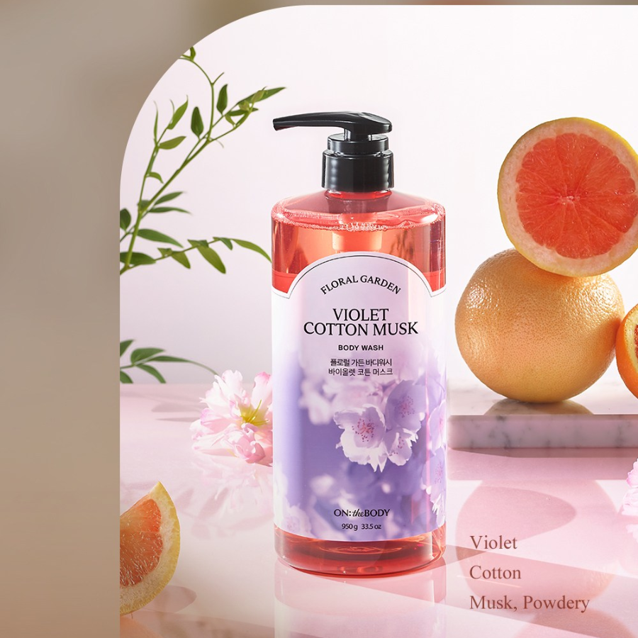 On the Body Floral Garden Гель для душа Романтический Жасмин, 950г, 1 шт (скидка-47%)
