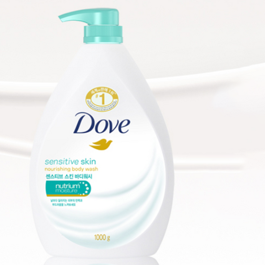 Средство для мытья тела Dove Sensitive Skin, 1 кг, 1 шт