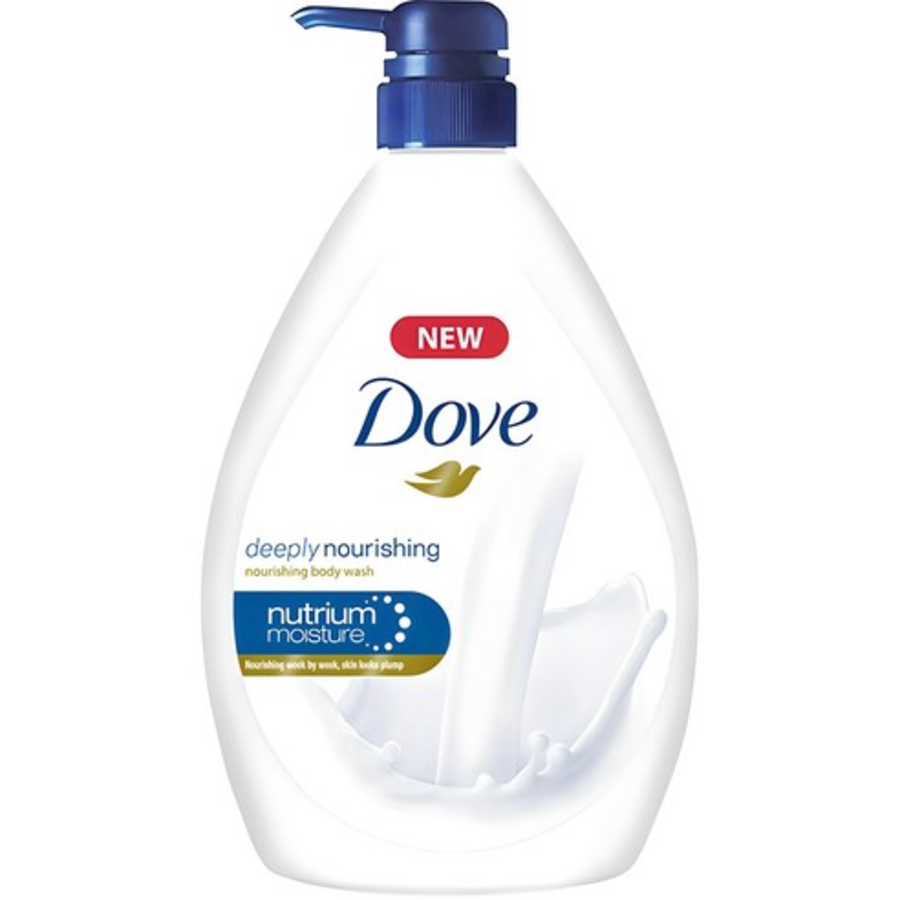 Глубоко питательный гель для душа Dove, 950 мл, 1 шт (скидка -28%)