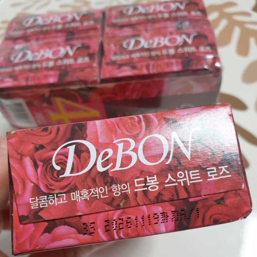 Мыло Debon Sweet Rose, 100г, 1шт