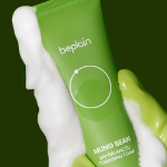 Beplain Green Bean Mildly Acidic Cleansing Foam слегка кислотная очищающая пенка, 80 мл