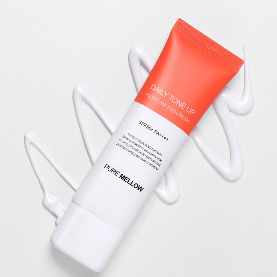 Pure Mellow Ежедневный увлажняющий солнцезащитный крем SPF50+ PA++++, 50 мл, 1 шт (скидка-50%)