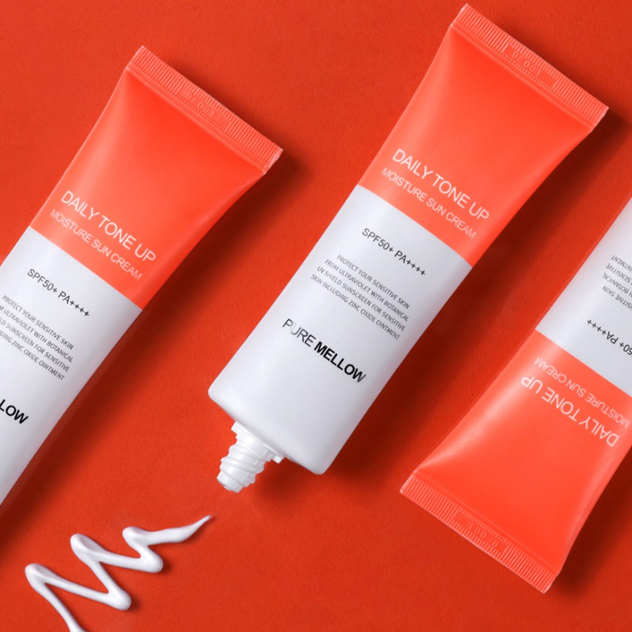 Pure Mellow Ежедневный увлажняющий солнцезащитный крем SPF50+ PA++++, 50 мл, 1 шт (скидка-50%)