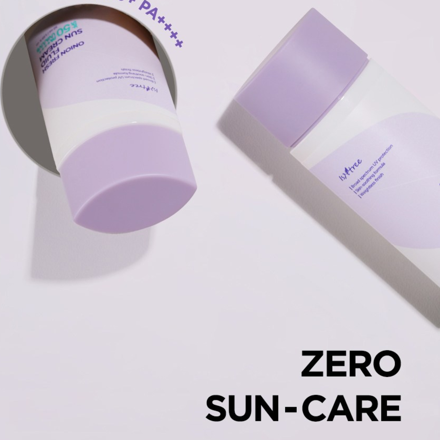 Isntree Onion Fresh солнцезащитный крем-флюид SPF50+ PA++++, 50 мл, 1 шт. (скидка-33%)