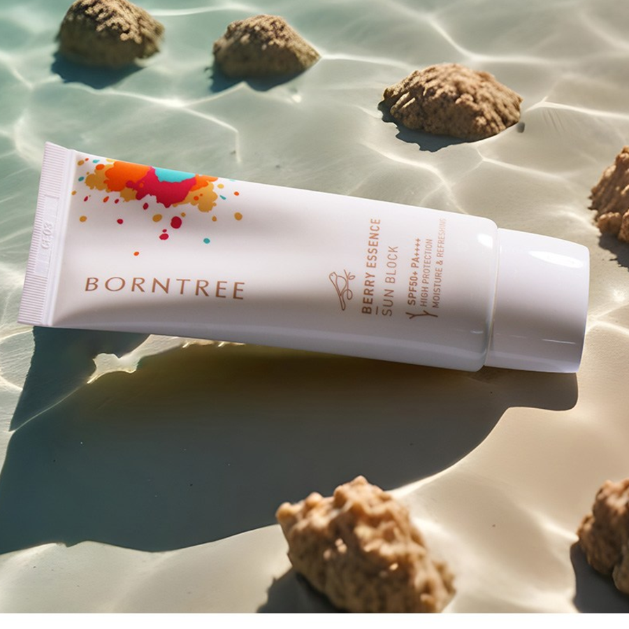 Солнцезащитный крем Bontree Berry Essence SPF50+ PA++++, 50 мл, 1 шт (скидка-65%)