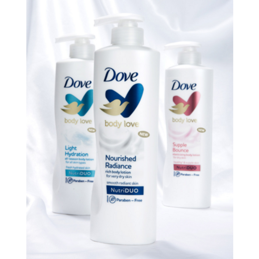 Лосьон для тела Dove Love "Питательное сияние", 400 мл, 1 шт (скидка -49%)