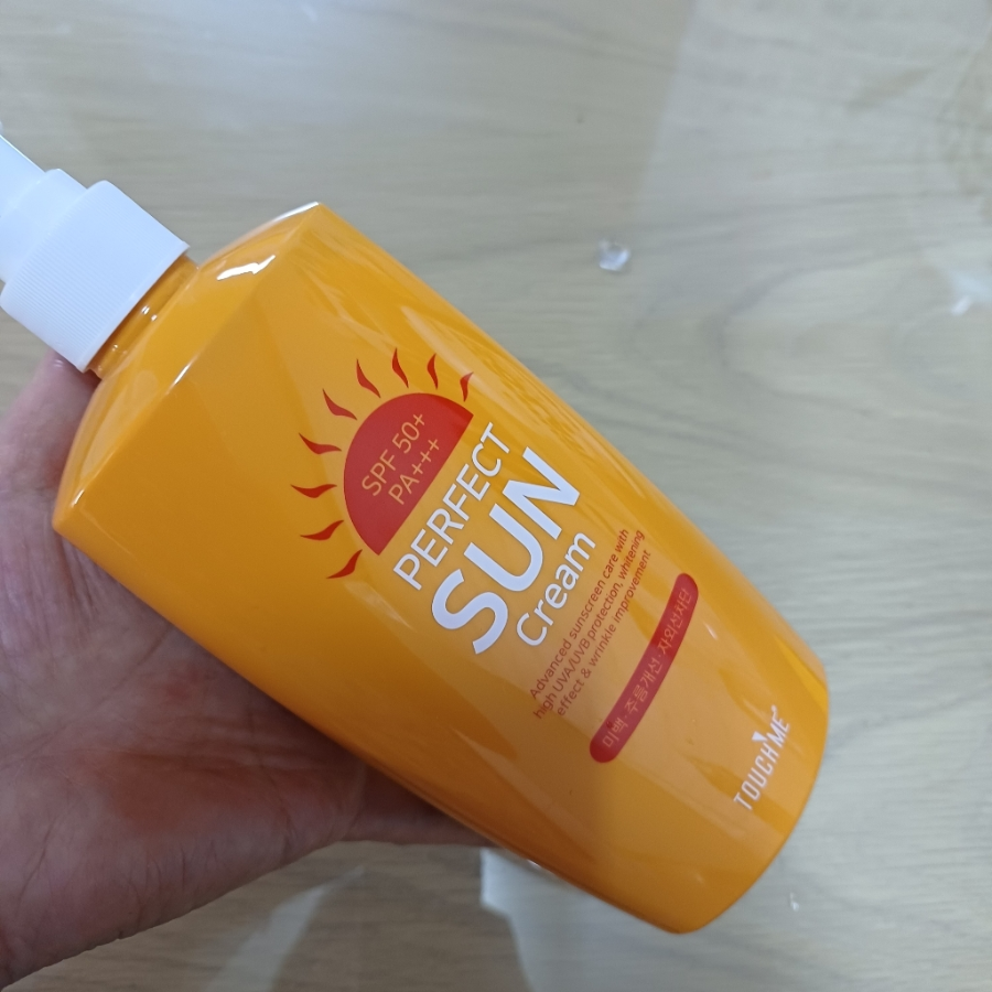 Touch Me Perfect Солнцезащитный крем SPF50+ PA+++, 500 мл, 1 шт. (скидка-15%)