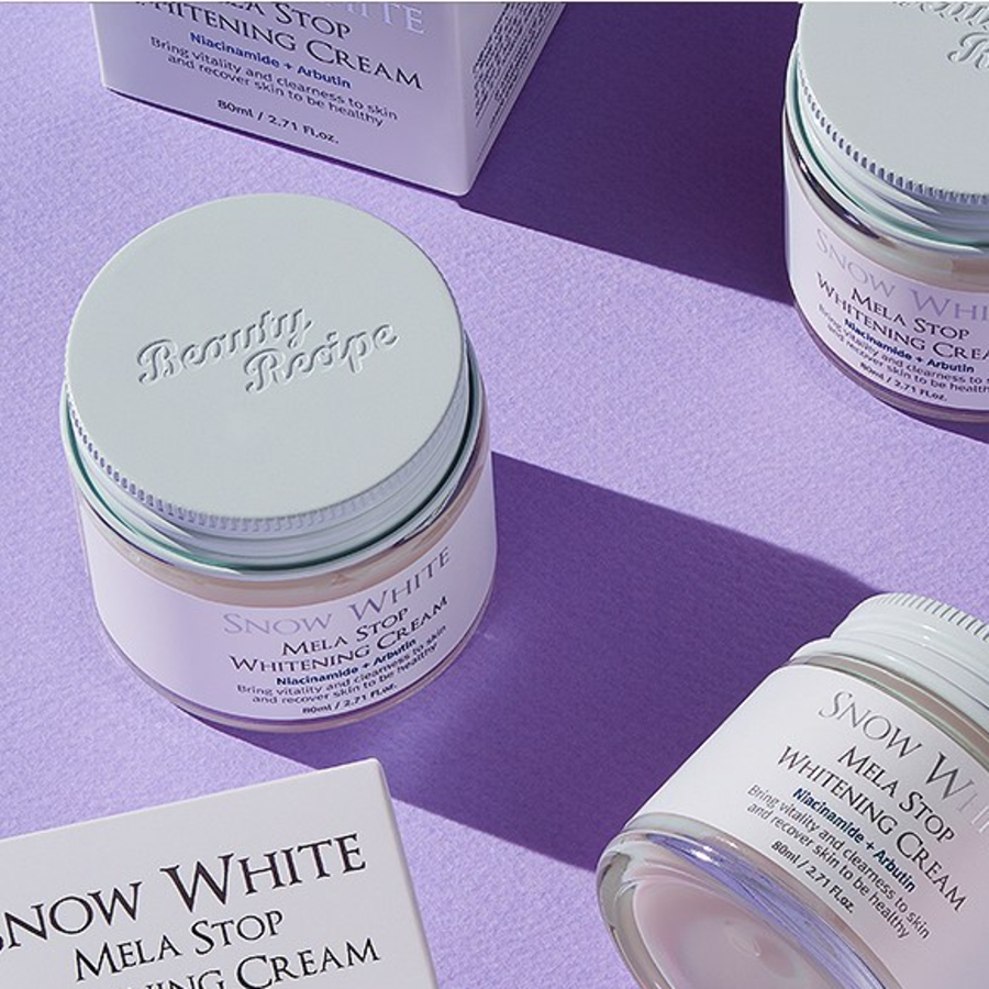 Beauty Recipe Snow White Mela Stop отбеливающий крем, 80 мл, 1 шт. (скидка-66%)