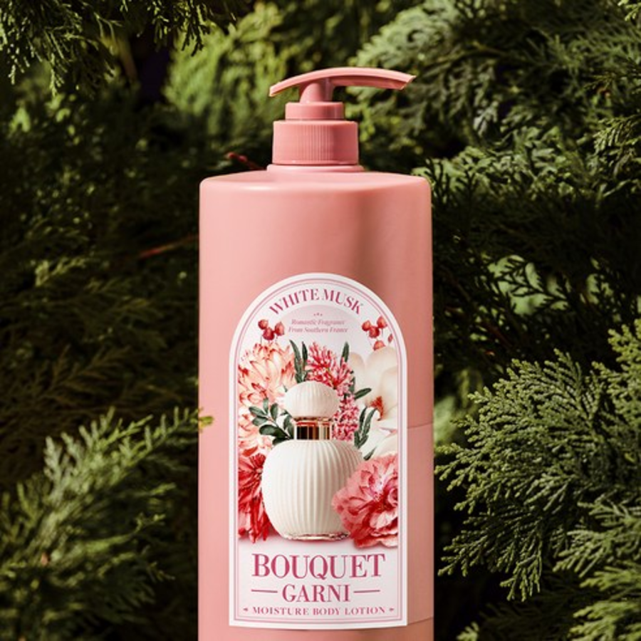 Увлажняющий лосьон для тела Bouquet Garni с белым мускусом, 1 л, 1 шт (скидка -44%)