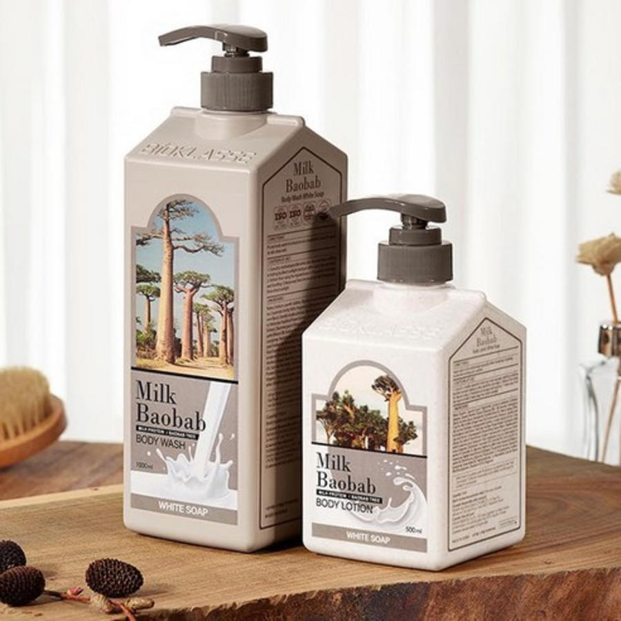 Лосьон для тела Milk Baobab Large с ароматом белого мыла, 500 мл (скидка -15%)