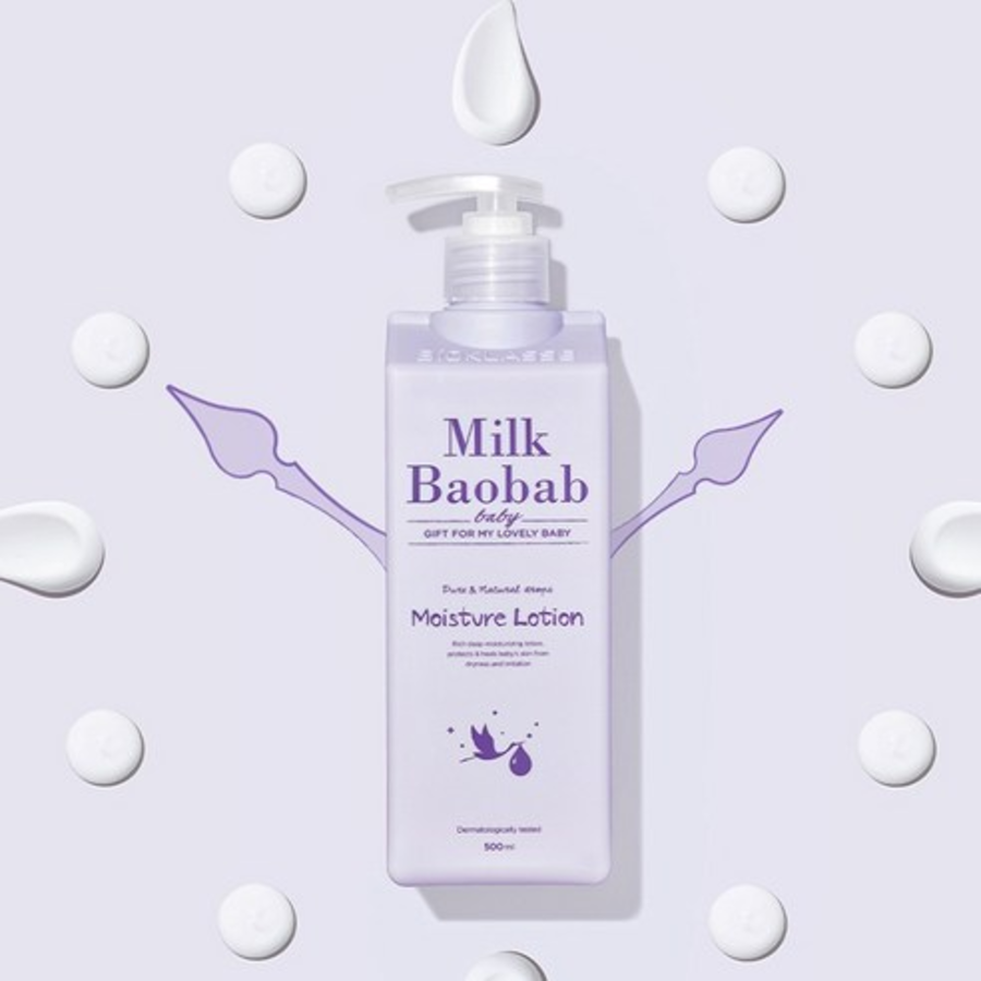 Молочко Baobab Bio classes Baby Moisture Лосьон для интенсивного увлажнения, 500 мл (скидка -31%)