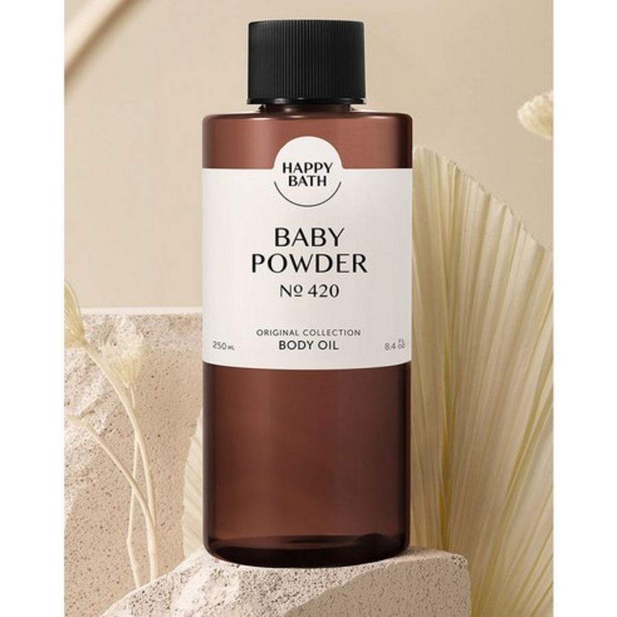 Детская присыпка с маслом для тела Happy Bath Original Collection, 250 мл (скидка -49%)