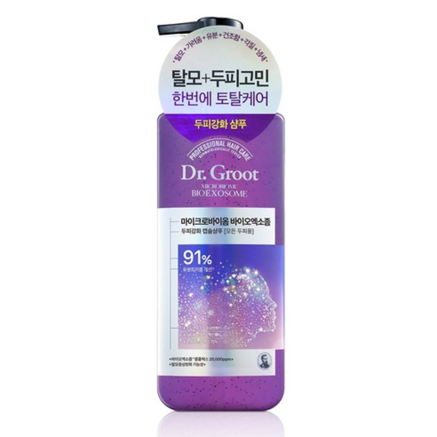 Шампунь для ухода за симптомами выпадения волос Dr. Groot Microbiome Bioexosome (скидка-33%)