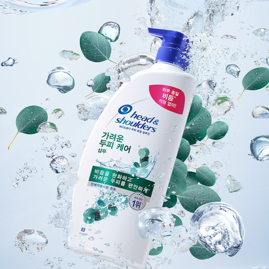 Head &Shoulders Шампунь для ухода за зудящей кожей головы, 850мл, 1шт