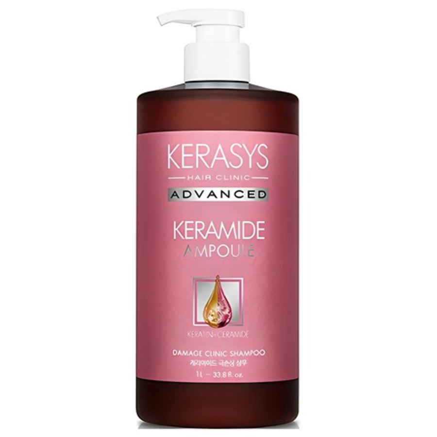 Функциональный шампунь Kerasys Keramine Extreme Damage Clinic, 1 л, 1 шт (скидка-49%)