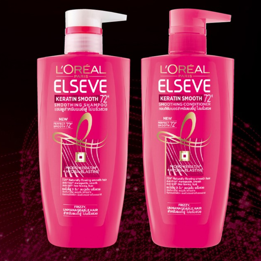 L'Oréal Paris Кератиновый разглаживающий шампунь, 410мл, 1шт (скидка-46%)