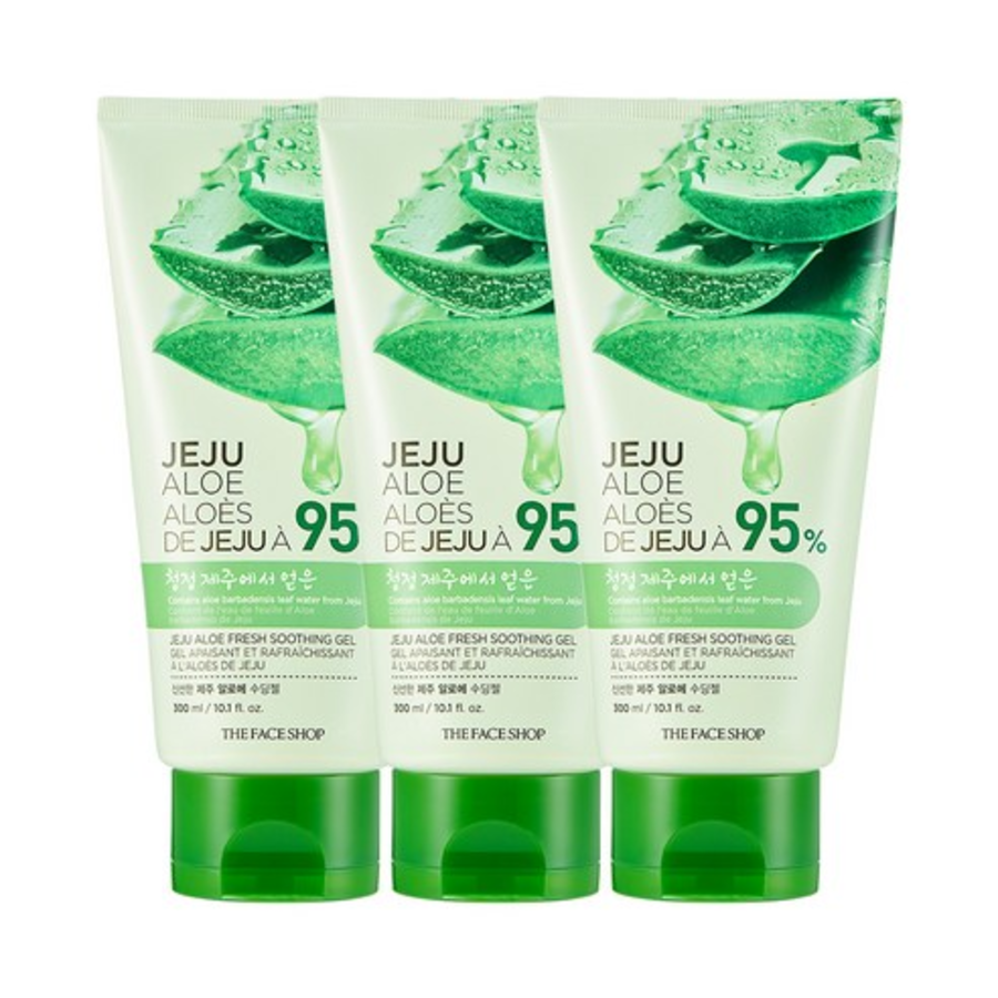 The Face Shop Свежий успокаивающий гель с алоэ Чеджу, 300 мл (скидка -46%)
