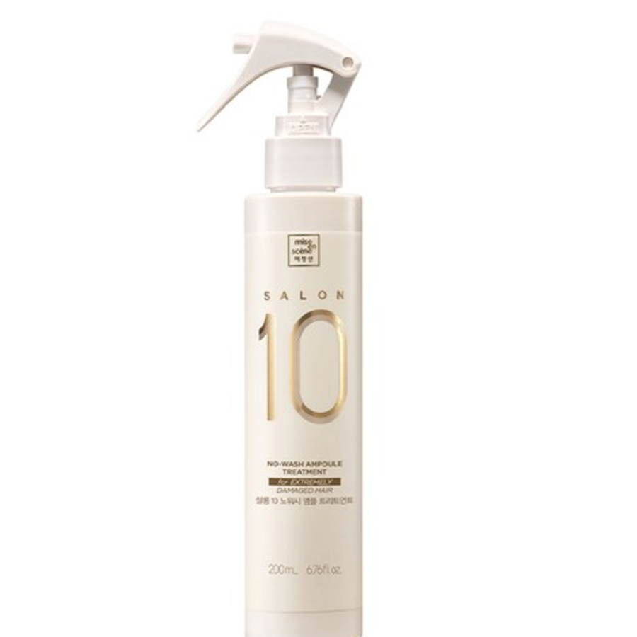 Mise en Scene Salon 10 No-Wash Extreme Damage Ampoule Treatment, 200 мл, 1 шт.(скидка-13%)