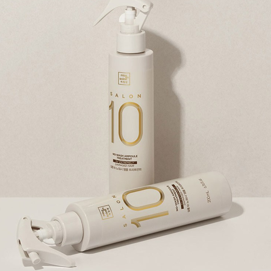 Mise en Scene Salon 10 No-Wash Extreme Damage Ampoule Treatment, 200 мл, 1 шт.(скидка-13%)
