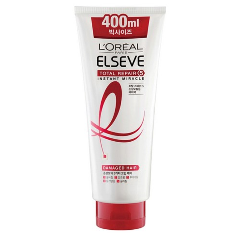 L'Oréal Paris Elsev Total Repair 5 Instant Miracle Набор для волос, 400 мл, 1 шт. (скидка-42%)