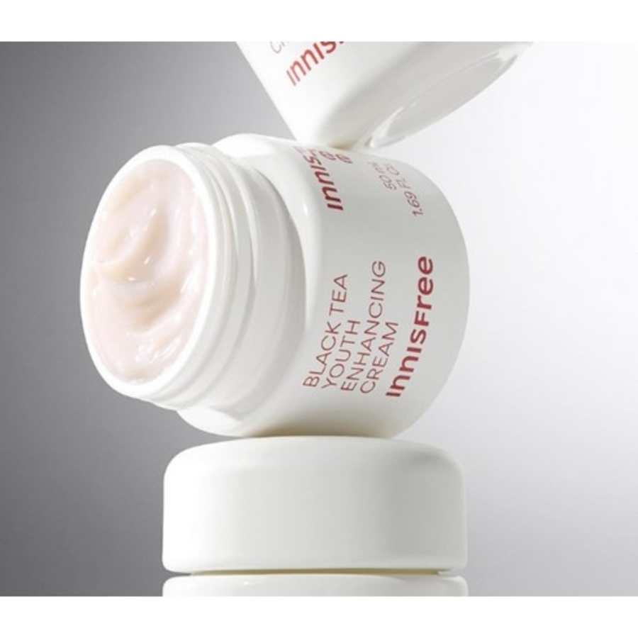 Крем для придания молодости и эластичности Innisfree New Black Tea, 50 мл (скидка -40%)
