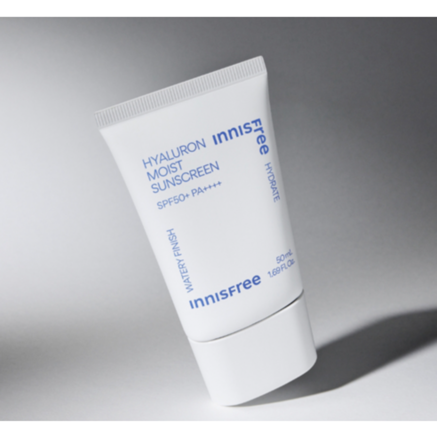 Увлажняющий солнцезащитный крем с гиалуроновой кислотой Innisfree SPF50+ PA++++, 50 мл (скидка-48%)