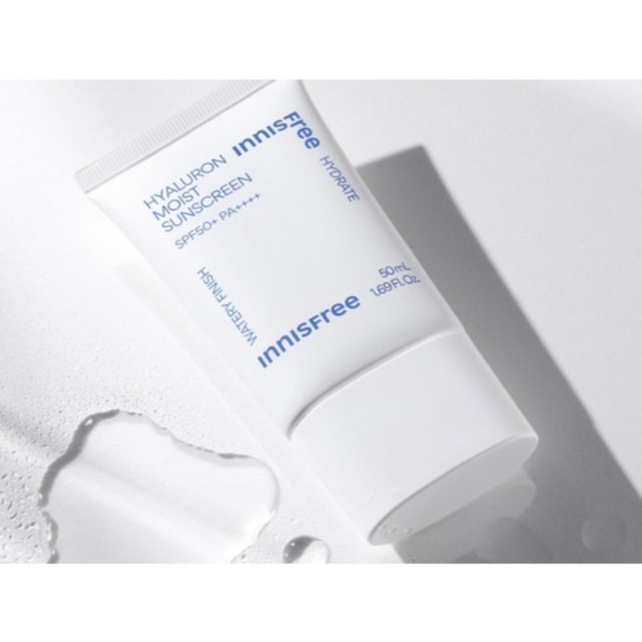 Увлажняющий солнцезащитный крем с гиалуроновой кислотой Innisfree SPF50+ PA++++, 50 мл (скидка-48%)