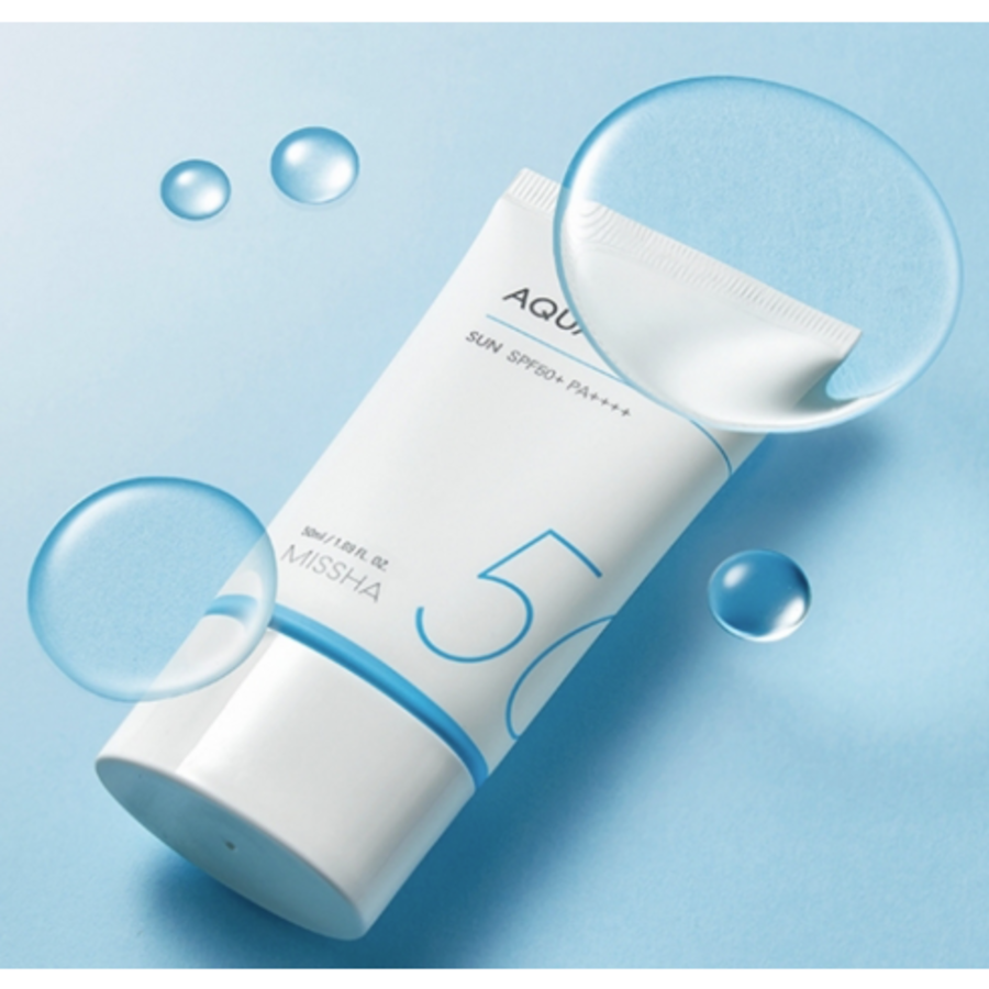 Солнцезащитный гель MISSHA All Around Safe Block Aqua Sun Gel SPF50+ PA++++, 50 мл (скидка-53%)