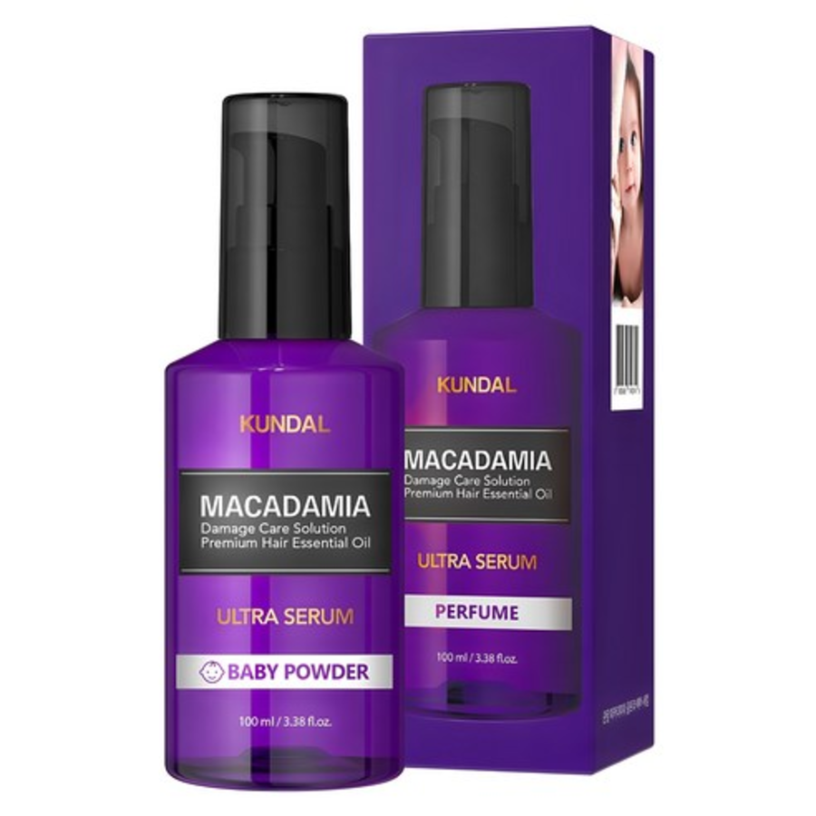 Kundal Ultra Serum Эссенция для волос с ароматом детской присыпки, 100 мл (скидка -40%)