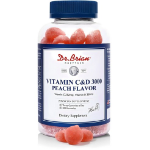 Dr. Brian Витамин C&D 3000 со вкусом персика, 100 таблеток, 1 шт. (скидка-17%)
