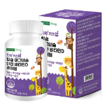 Geonkuk Dairy Products Toddler Ssuk Ssuk Kids Up Кальций Магний Цинк Витамин D Жевательные 180 г, 120 таблеток, 1 штука