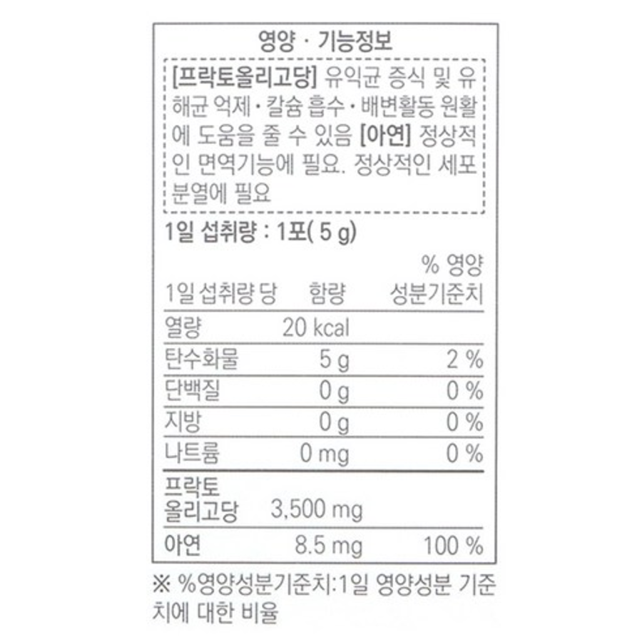 Пребиотики с фруктоолигосахаридом Чонг Кун Данг, 150 г (скидка -2%)