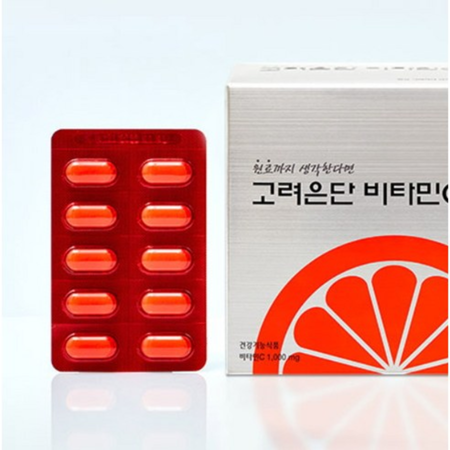 Корейский продукт Eundan Vitamin C 1000 + в упаковке, 180 таблеток